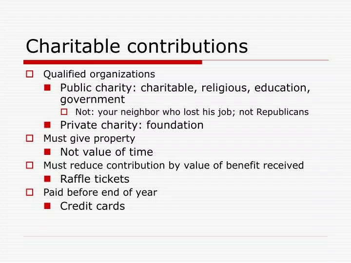 assignment of income doctrine and charitable contributions