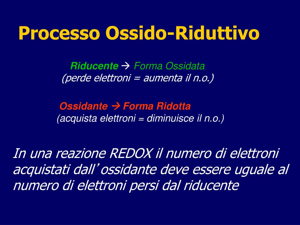 Ppt Reazioni Redox Powerpoint Presentation Free Download Id5091872