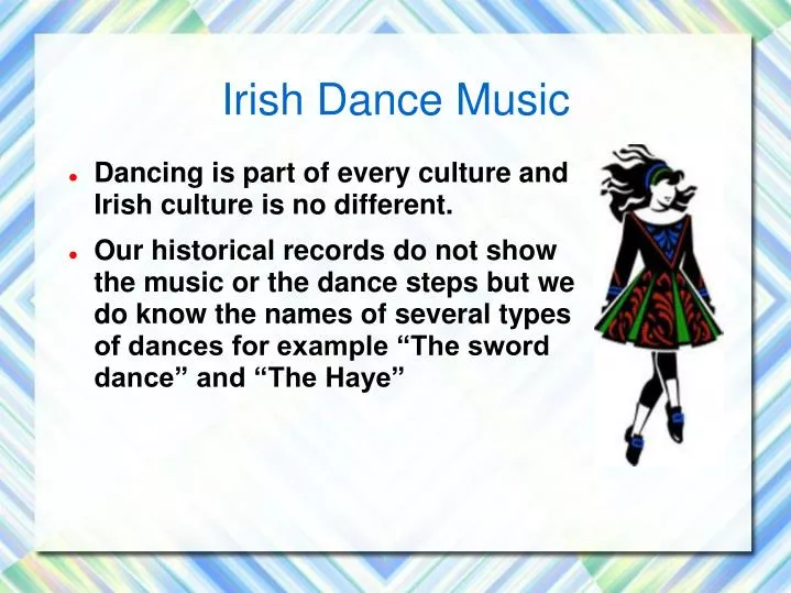 presentation music irish dance