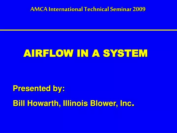managed airflow