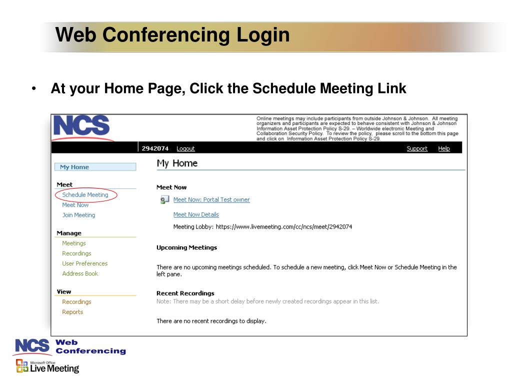 Intercheilion Line PPT - Introduction to NCS Conferencing Services Provided by InterCall ...