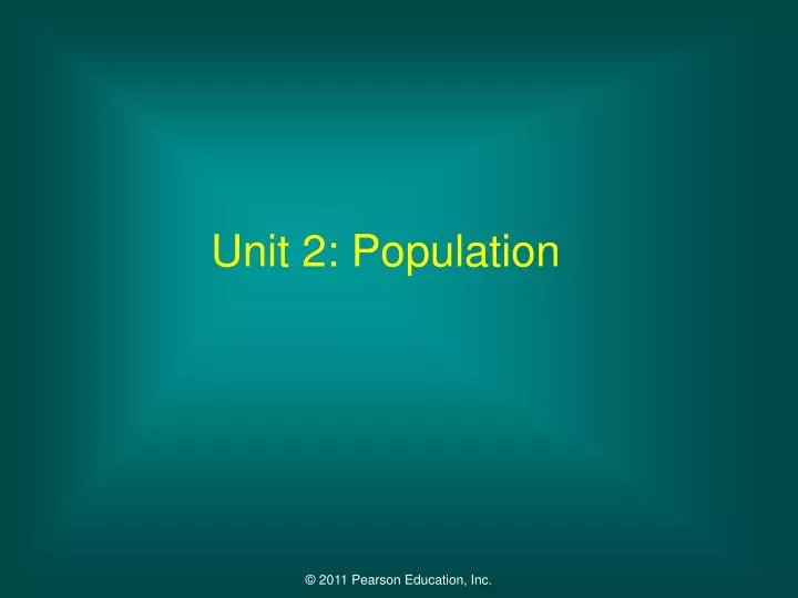 unit 2 population n.