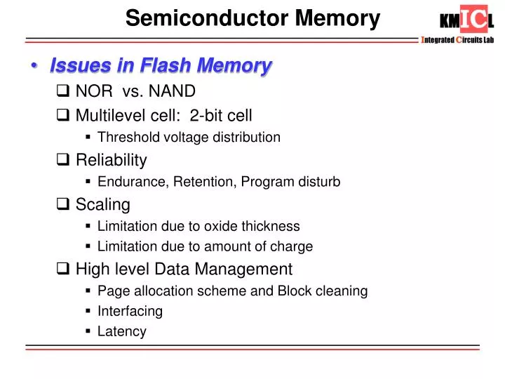 Ppt Semiconductor Memory Powerpoint Presentation Free Download Id