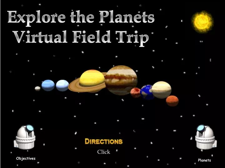 planets virtual field trip