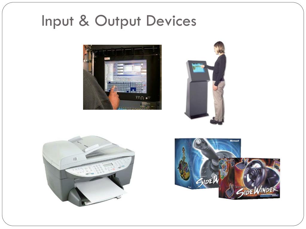 Input output devices. Устройства вывода картинки.