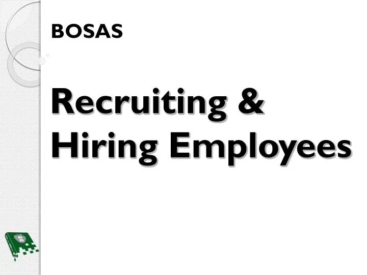 recruiting hiring employees n.