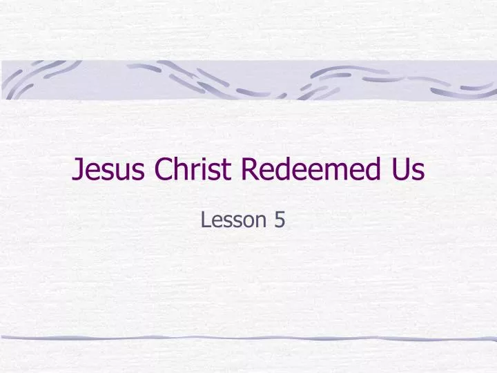 jesus redeemed fman jesus redeemed fman
