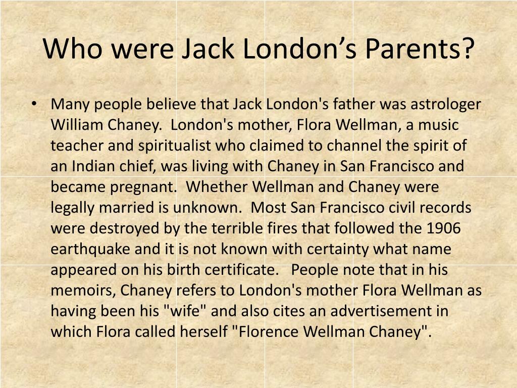 PPT - Jack London PowerPoint Presentation, free download - ID:5106451