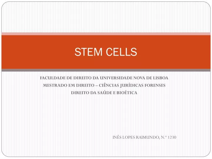 PPT - STEM CELLS PowerPoint Presentation, free download - ID:5108129
