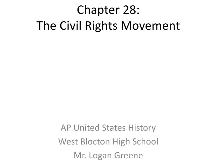 how did the civil rights movement how did the civil rights movement