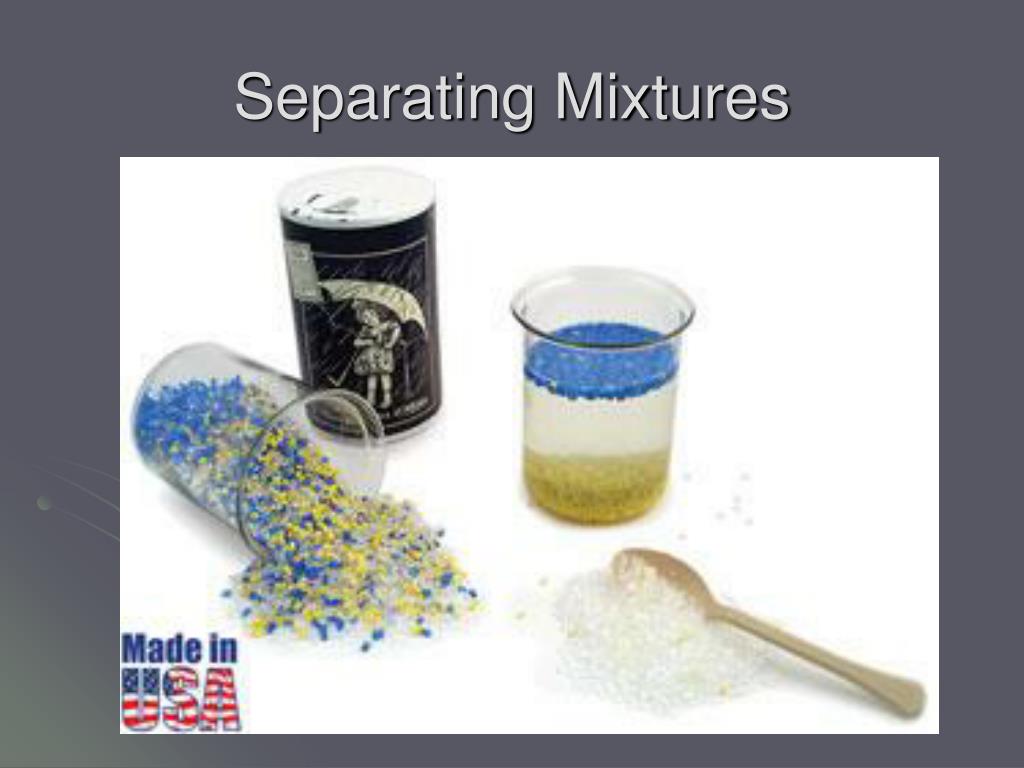 separating mixtures grade 6 powerpoint presentation