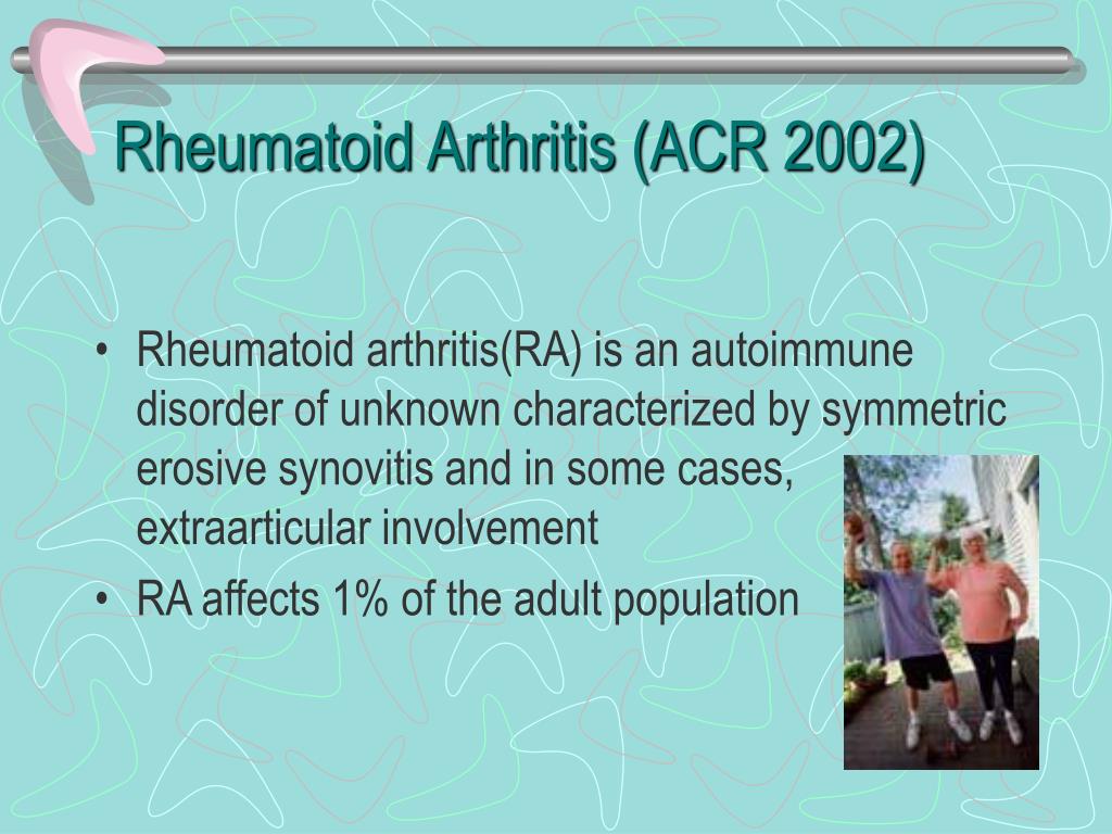 PPT BalneoSpa Therapy in The Management of Rheumatoid Arthritis