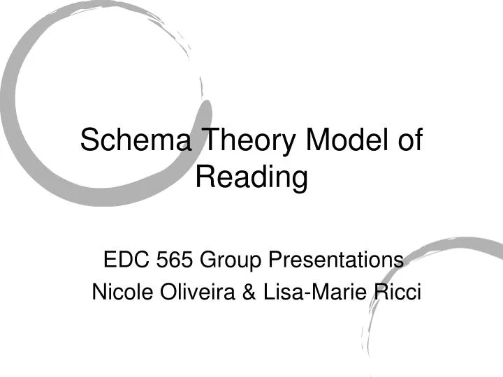 schema theory and esl reading pedagogy