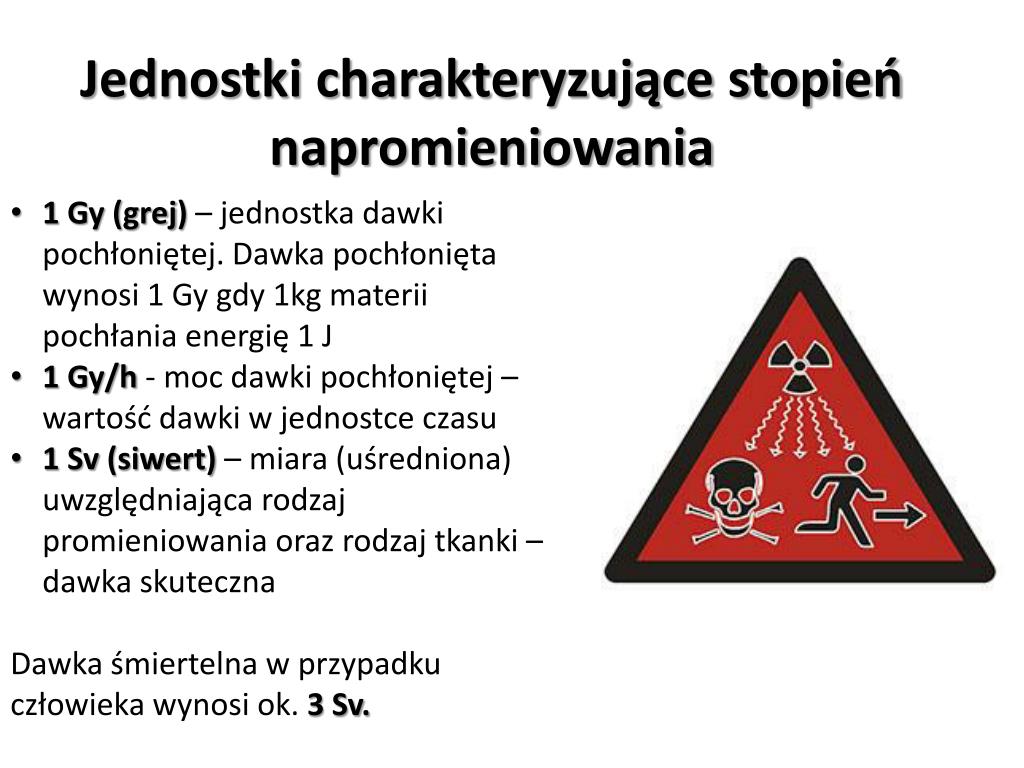 Wpływ Promieniowania Jonizującego Na Organizmy żywe Prezentacja PPT - Wpływ promieniowania jonizującego na organizmy żywe PowerPoint