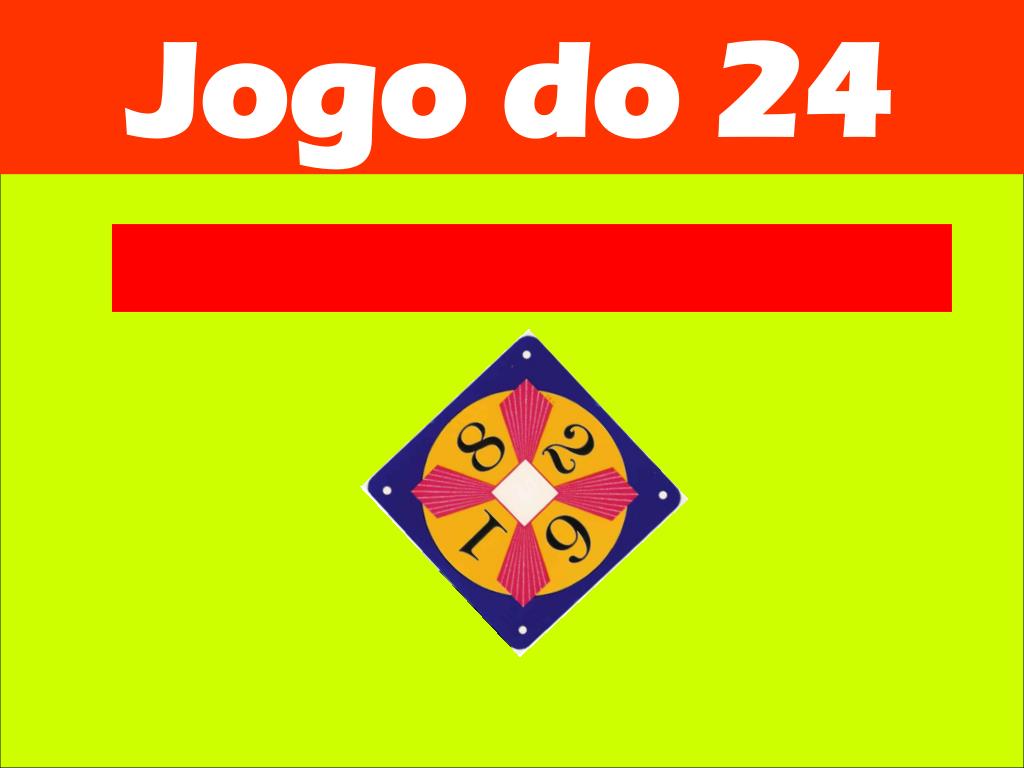 Jogo do 24 - Cartas Simples