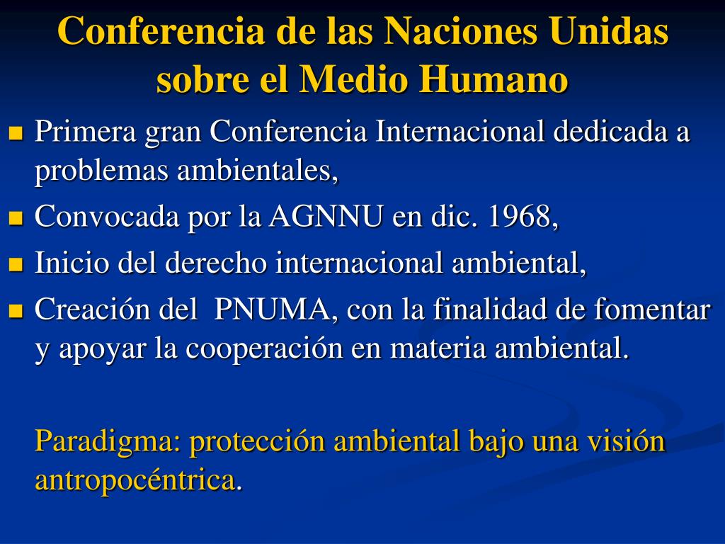 PPT - Derecho Ambiental Internacional y ZCM Andrea Brusco PowerPoint  Presentation - ID:5115075