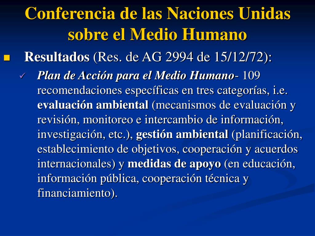 PPT - Derecho Ambiental Internacional y ZCM Andrea Brusco PowerPoint  Presentation - ID:5115075