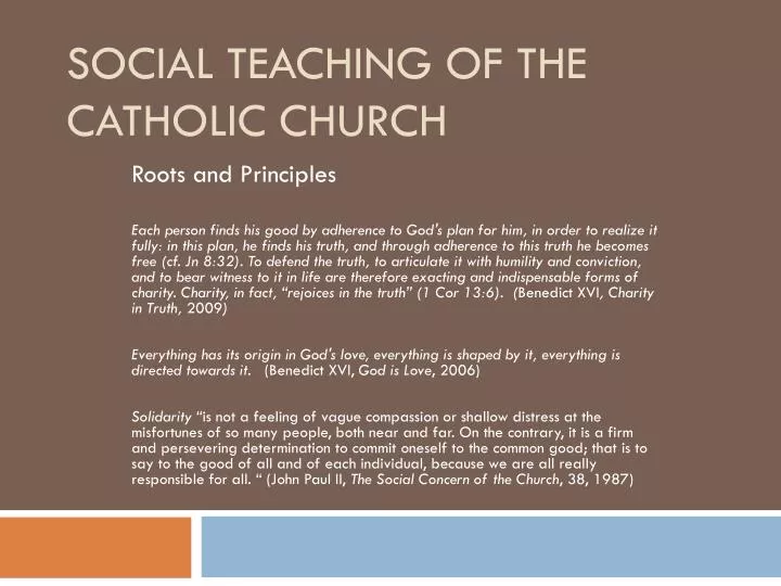 social teaching of church pdf download