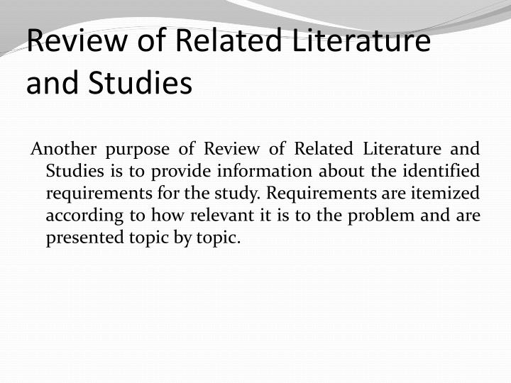 Chapter 2 literature review and theoretical framework