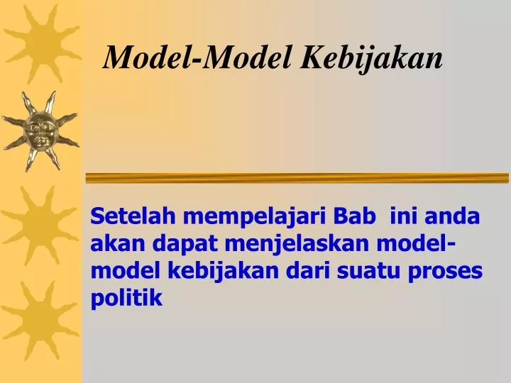 model model kebijakan n.