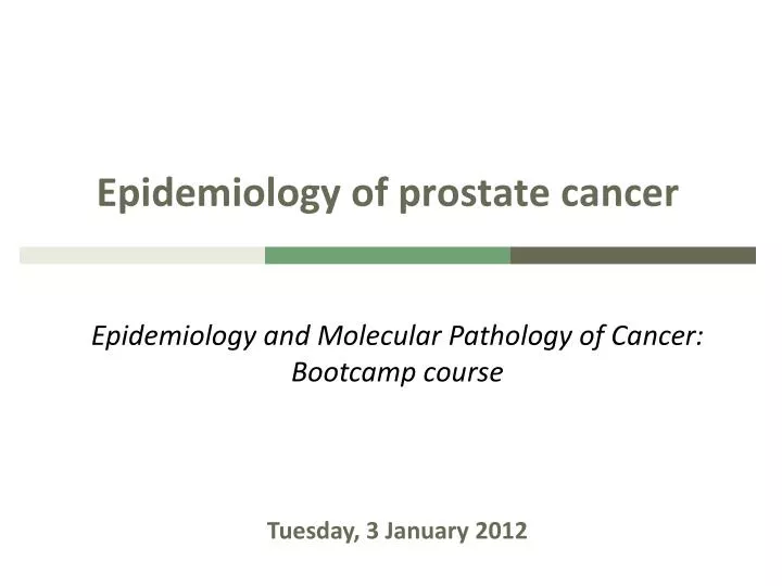 prostate cancer pathology ppt)