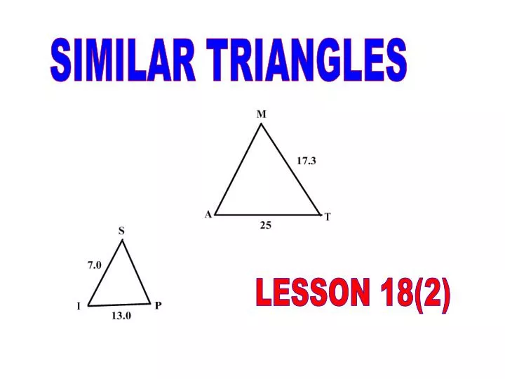 Ppt Similar Triangles Powerpoint Presentation Free Download Id5122036