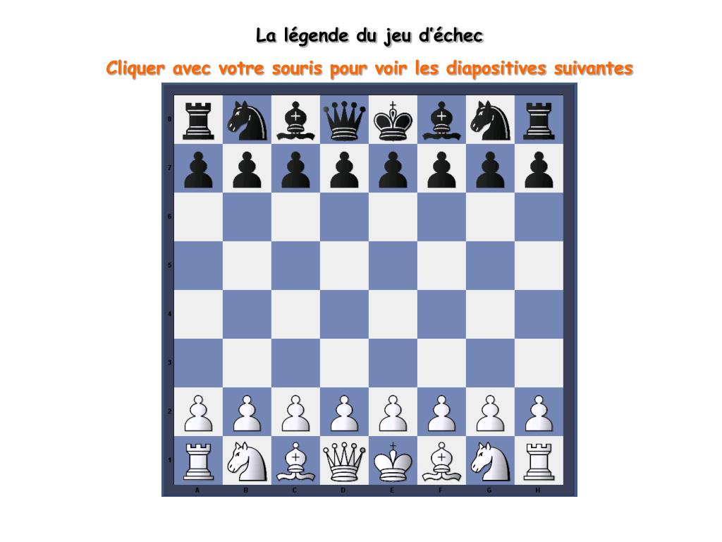 Présentation du jeu des échecs