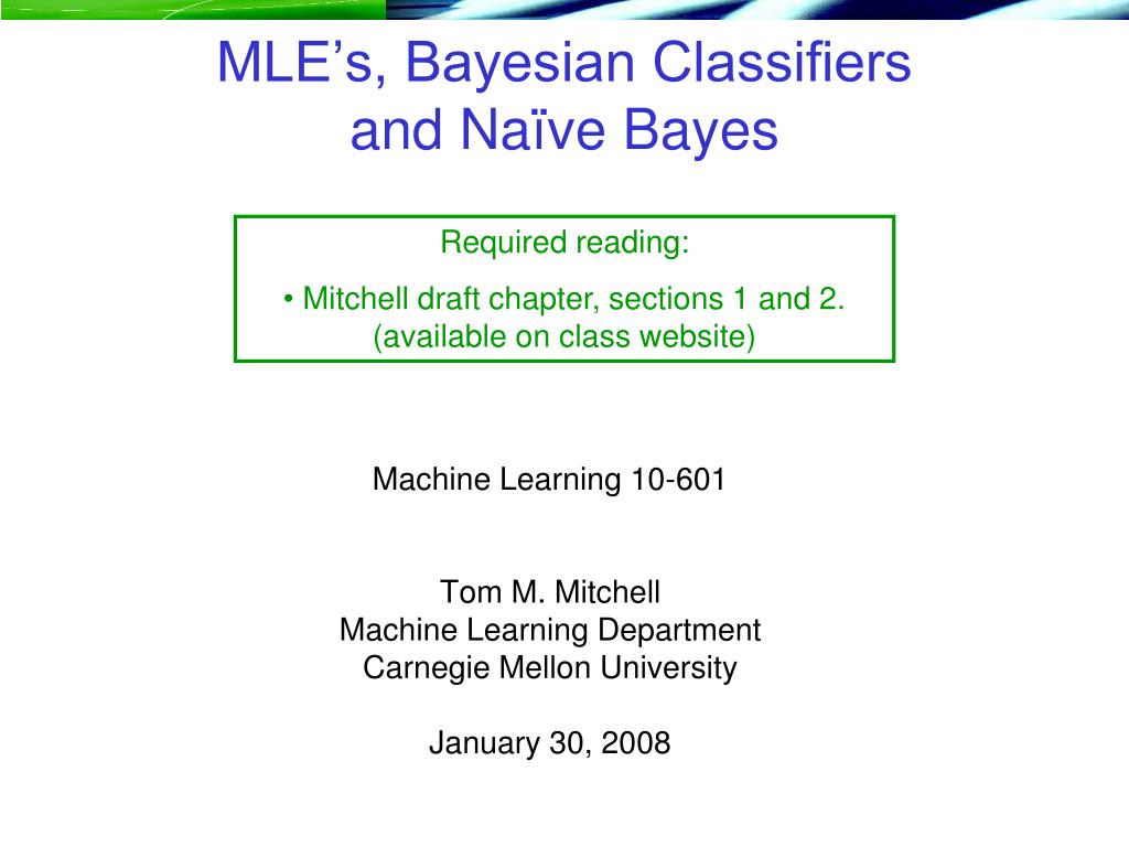 Dr. Tom Mitchell, Carnegie Mellon University – Language Learning