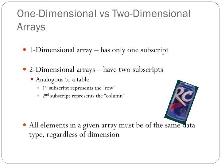 PPT - Introduction to Arrays PowerPoint Presentation - ID:5124957