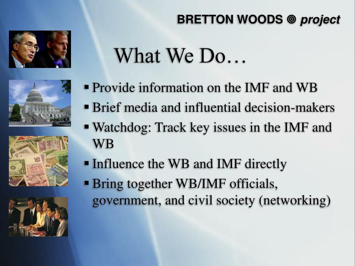bretton woods project bretton woods project