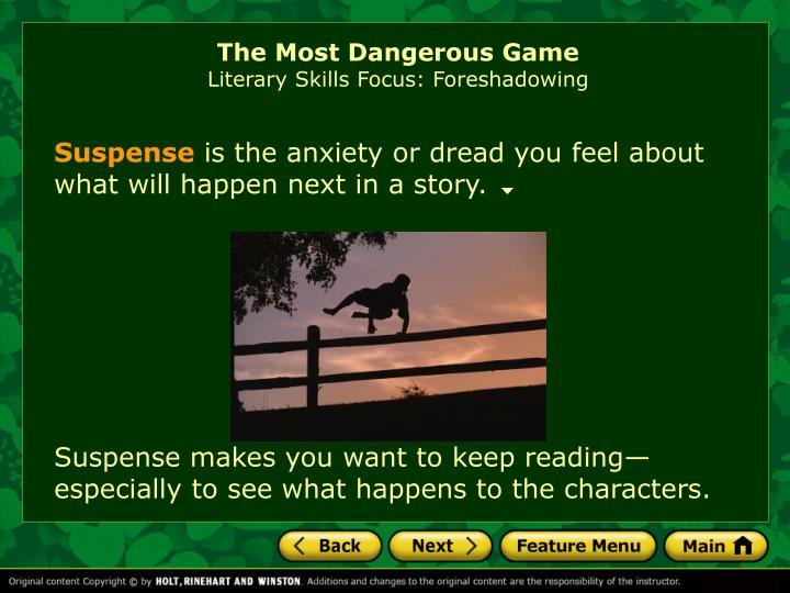 an examination of the most dangerous game by richard connell The most dangerous game lesson plans include activities for literary elements & vocabulary using storyboards, as well as the most dangerous game summary. an examination of the most dangerous game by richard connell The most dangerous game lesson plans include activities for literary elements & vocabulary using storyboards, as well as the most dangerous game summary.