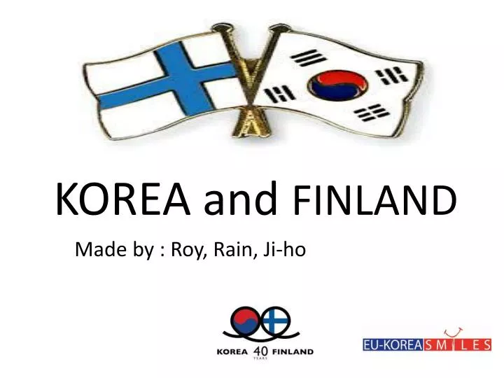 korea and finland n.