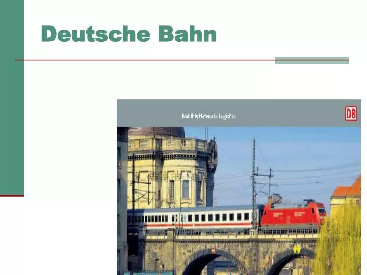 PPT Deutsche Bahn PowerPoint Presentation, free download