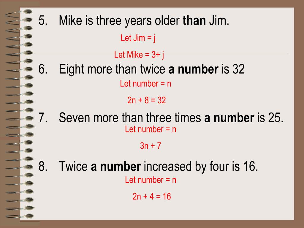 PPT Algebra Notes PowerPoint Presentation Free Download ID 5127475