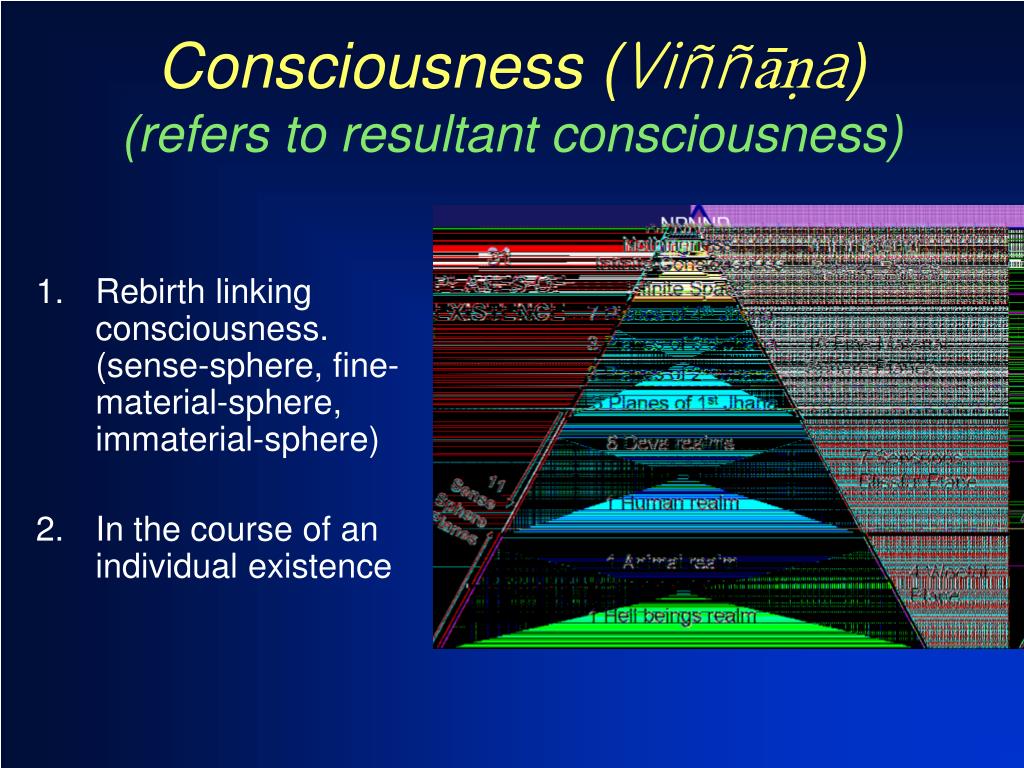 The Multiformity of Rebirth Consciousness (Paṭisandhi Viññāṇa) : 9