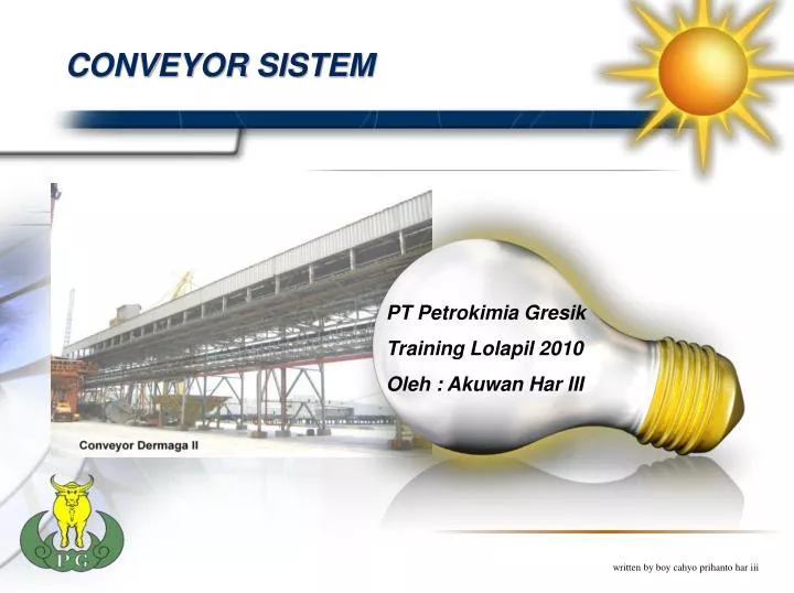 conveyor sistem
