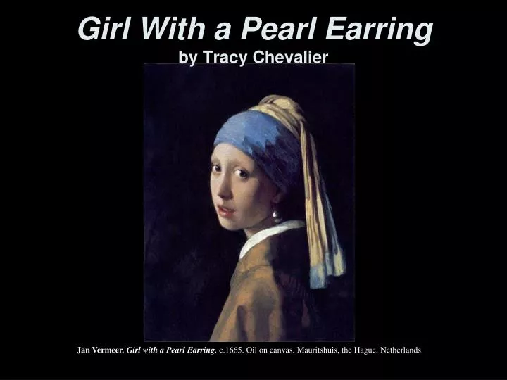 girl with a pearl earring by tracy chevalier n.