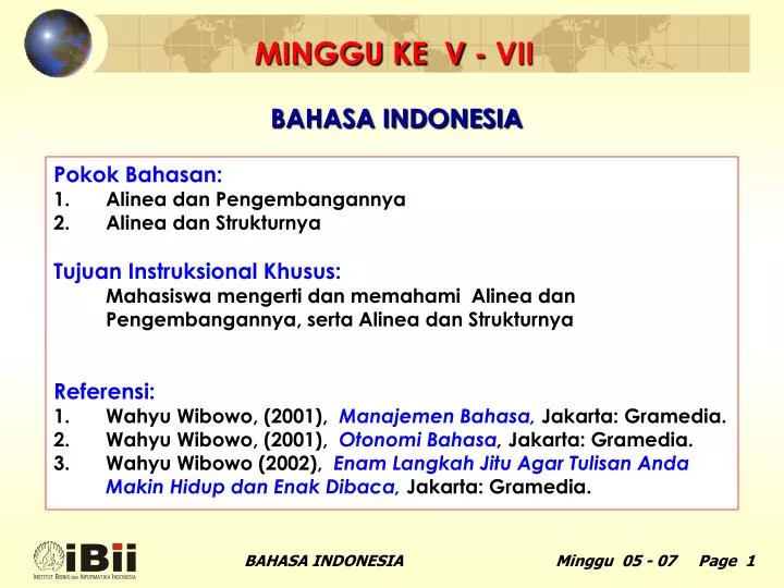 PPT - BAHASA INDONESIA PowerPoint Presentation, Free Download - ID:5130155