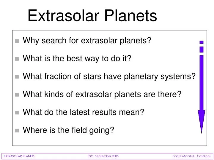 extrasolar planets n.