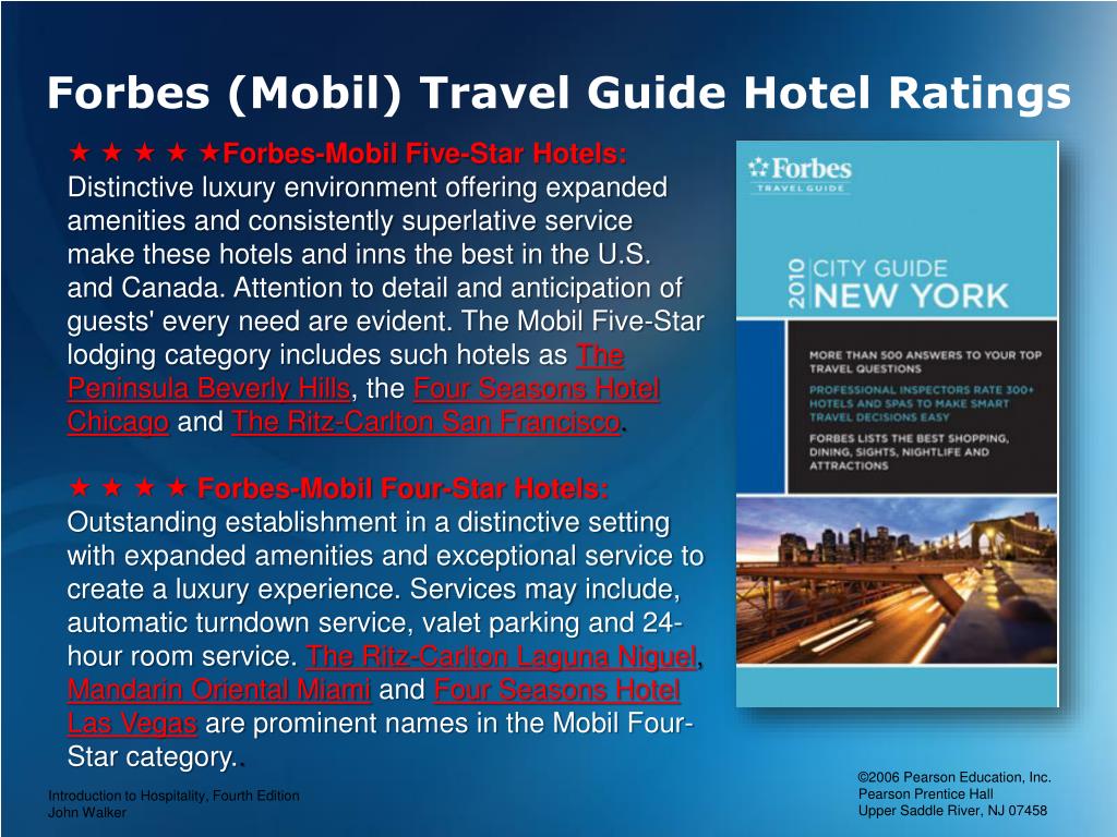 forbes travel guide standards pdf