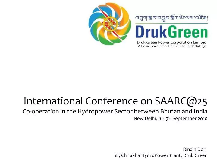 Ppt International Conference On Saarc At 25 Powerpoint Presentation