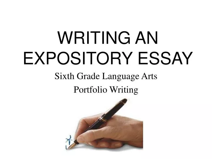 expository essay ppt