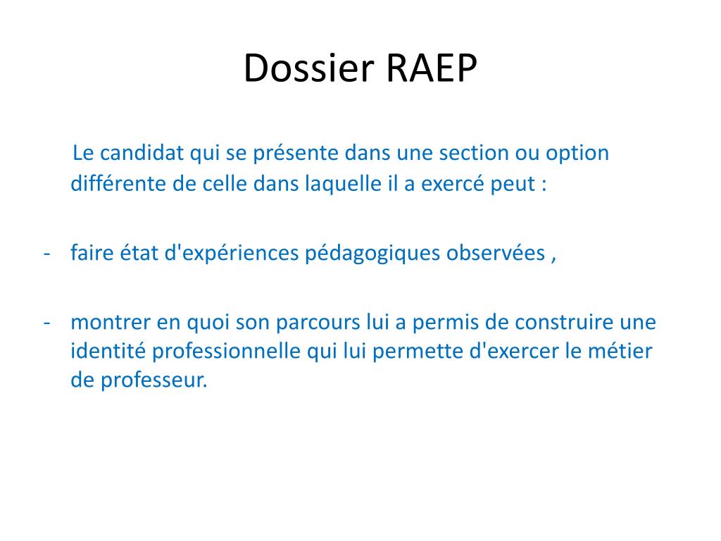 PPT - Examen professionnel réservé pour l’accès au corps des PLP