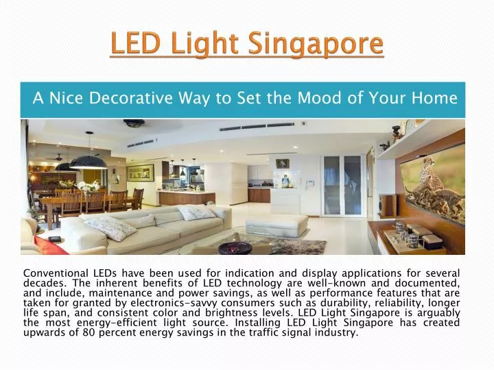 led light singapore n.