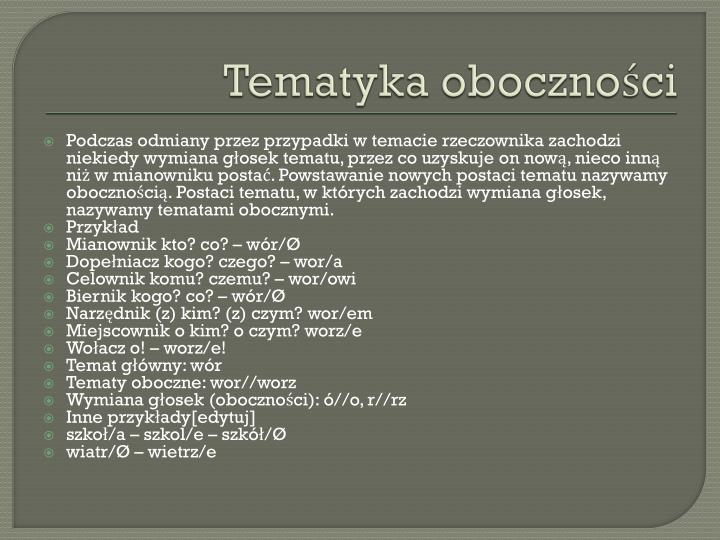 PPT - Definicja rzeczownika PowerPoint Presentation - ID:5141669