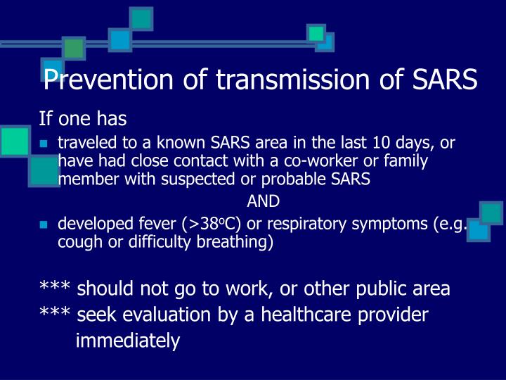 an analysis of severe acute respiratory syndrome also known as sars An outbreak of severe acute respiratory syndrome (sars) occurred in singapore in march 2003 to illustrate the problems in diagnosing and containing sars in the hospital, we describe a case series and highlight changes in triage and infection control practices that resulted by implementing these changes, we have stopped the nosocomial. an analysis of severe acute respiratory syndrome also known as sars An outbreak of severe acute respiratory syndrome (sars) occurred in singapore in march 2003 to illustrate the problems in diagnosing and containing sars in the hospital, we describe a case series and highlight changes in triage and infection control practices that resulted by implementing these changes, we have stopped the nosocomial.