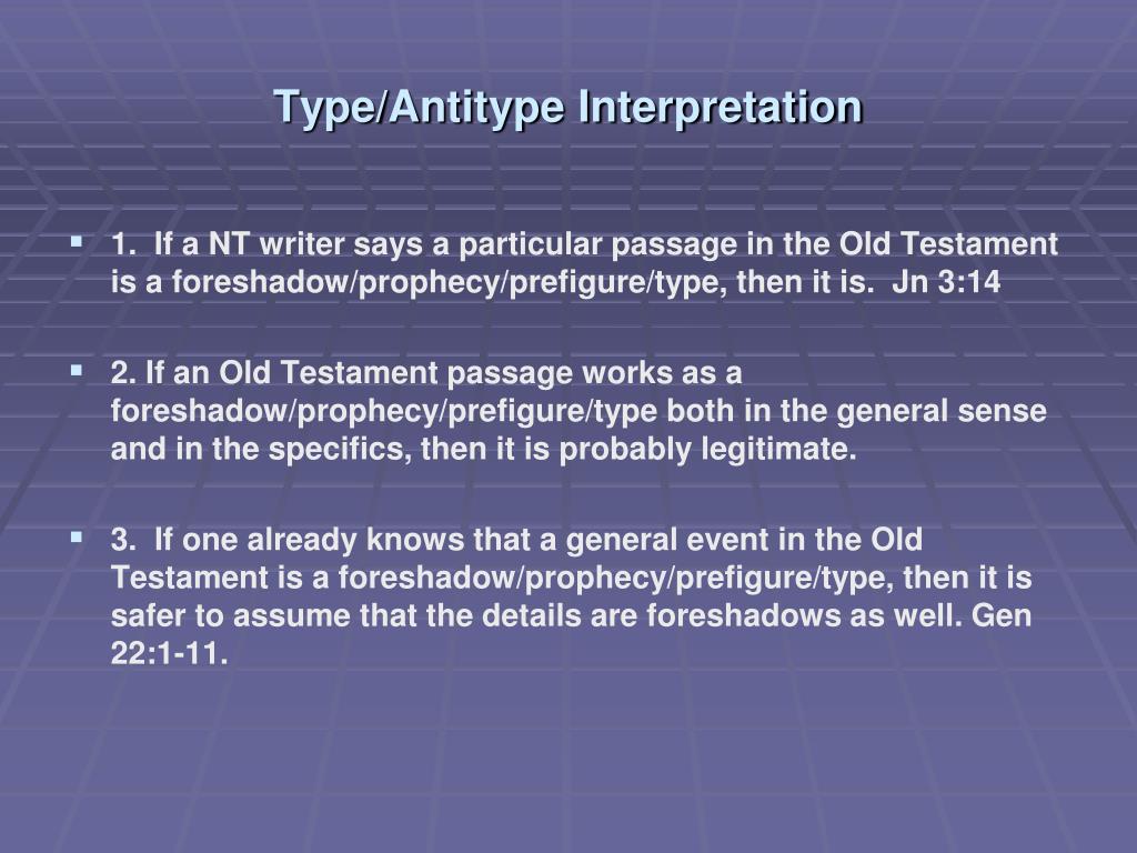 type and antetype type and antetype