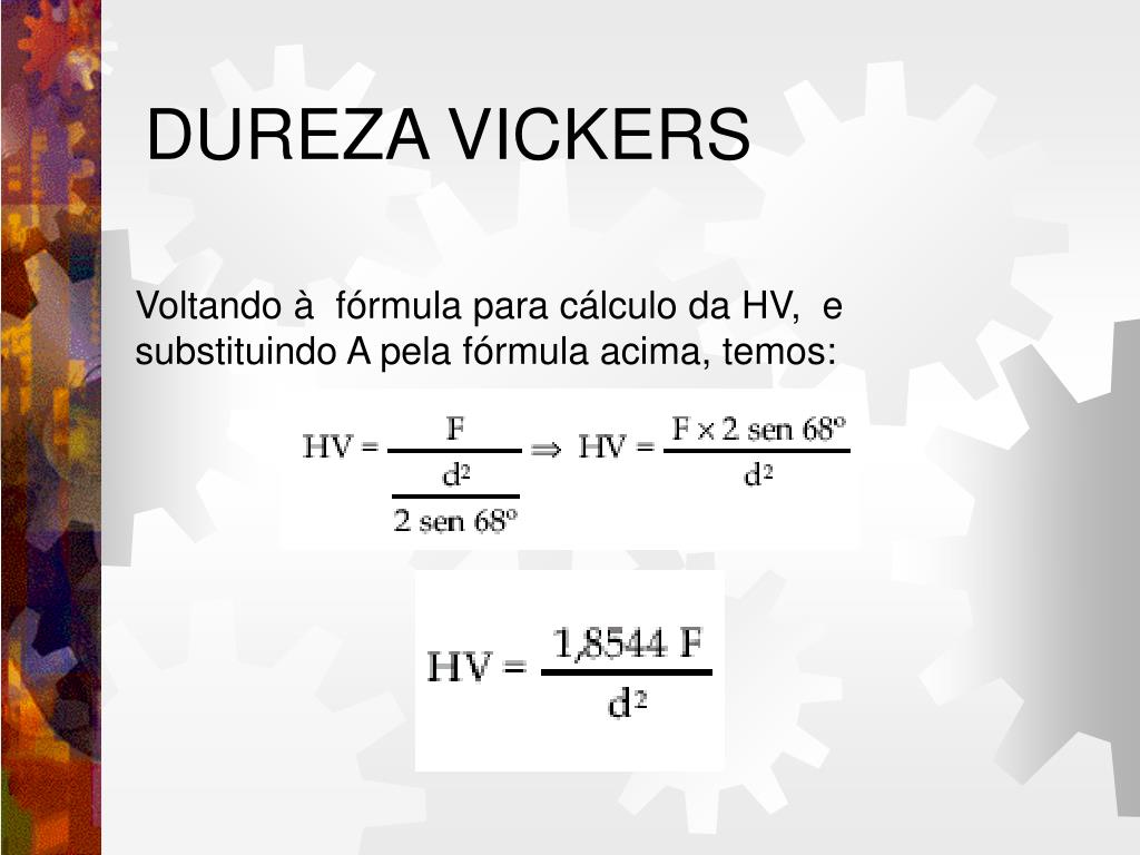 rotación lino Fobia PPT - DUREZA VICKERS PowerPoint Presentation, free download - ID:5143213