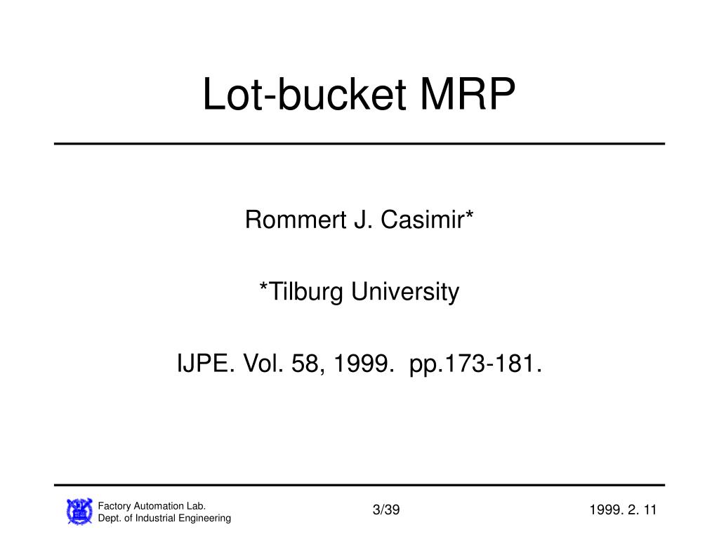 PPT MRP PowerPoint Presentation, free download ID5144022