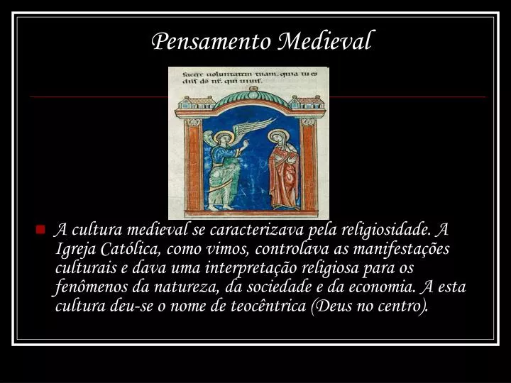 Explique Porque O Antropocentrismo Contrapunha Se Ao Pensamento Medieval